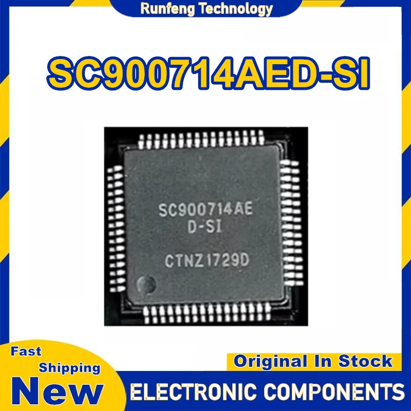 5 шт. SC 900714 AE D-SI SC 900714 AED-SI QFP64 SC 900714 Чипсет LQFP64 IC, новый оригинал, в наличии
5 шт. SC 900714 AE D-SI SC 900714 AED-SI QFP64 SC 900714 Чипсет LQFP64 IC, новый оригинал, в наличии