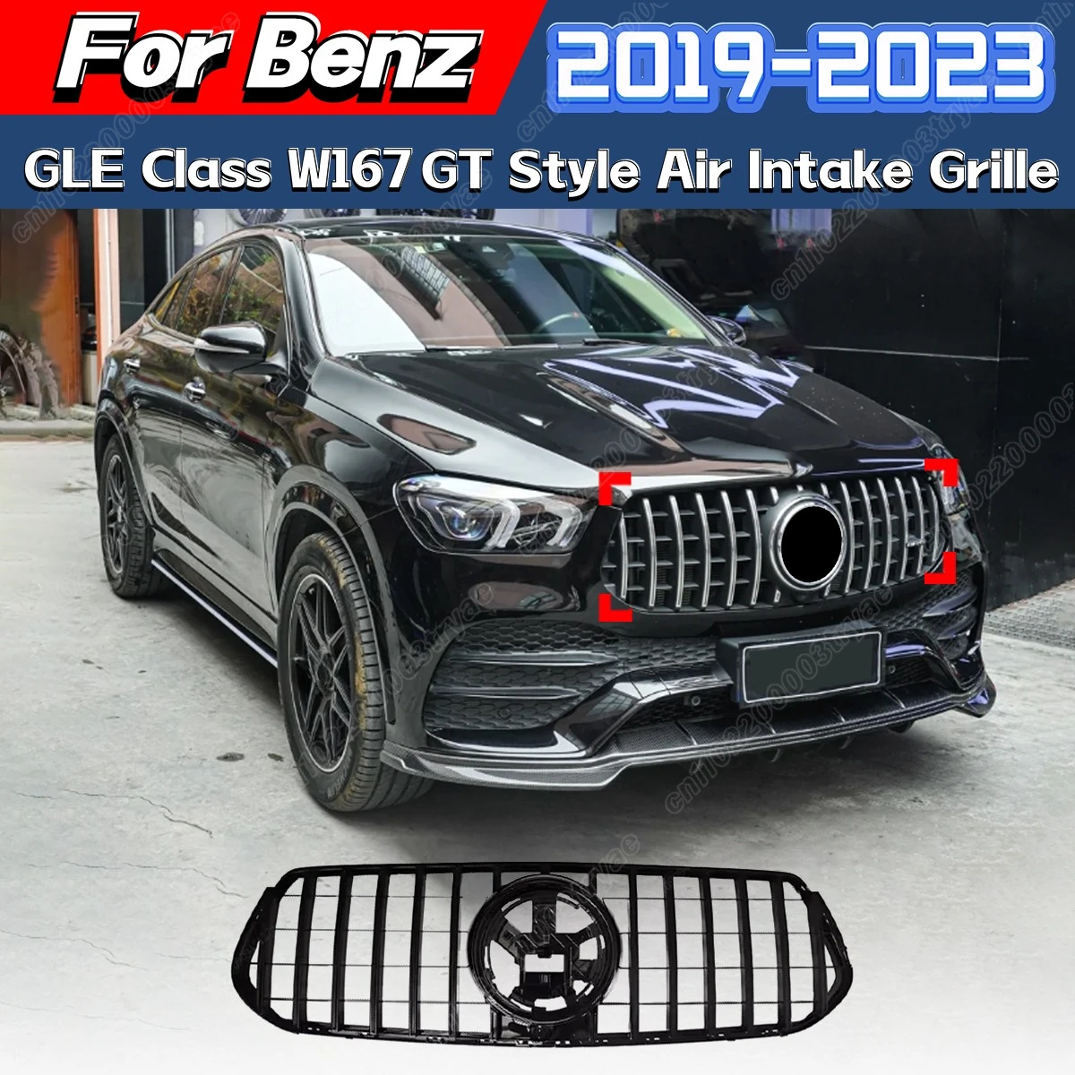 For Mercedes Benz GLE Class W167 Sports Edition 2019 2020 2021 2022 2023 Car Front Bumper GT Model Radiator Grille Body Kit
For Mercedes Benz GLE Class W167 Sports Edition 2019 2020 2021 2022 2023 Car Front Bumper GT Model Radiator Grille Body Kit