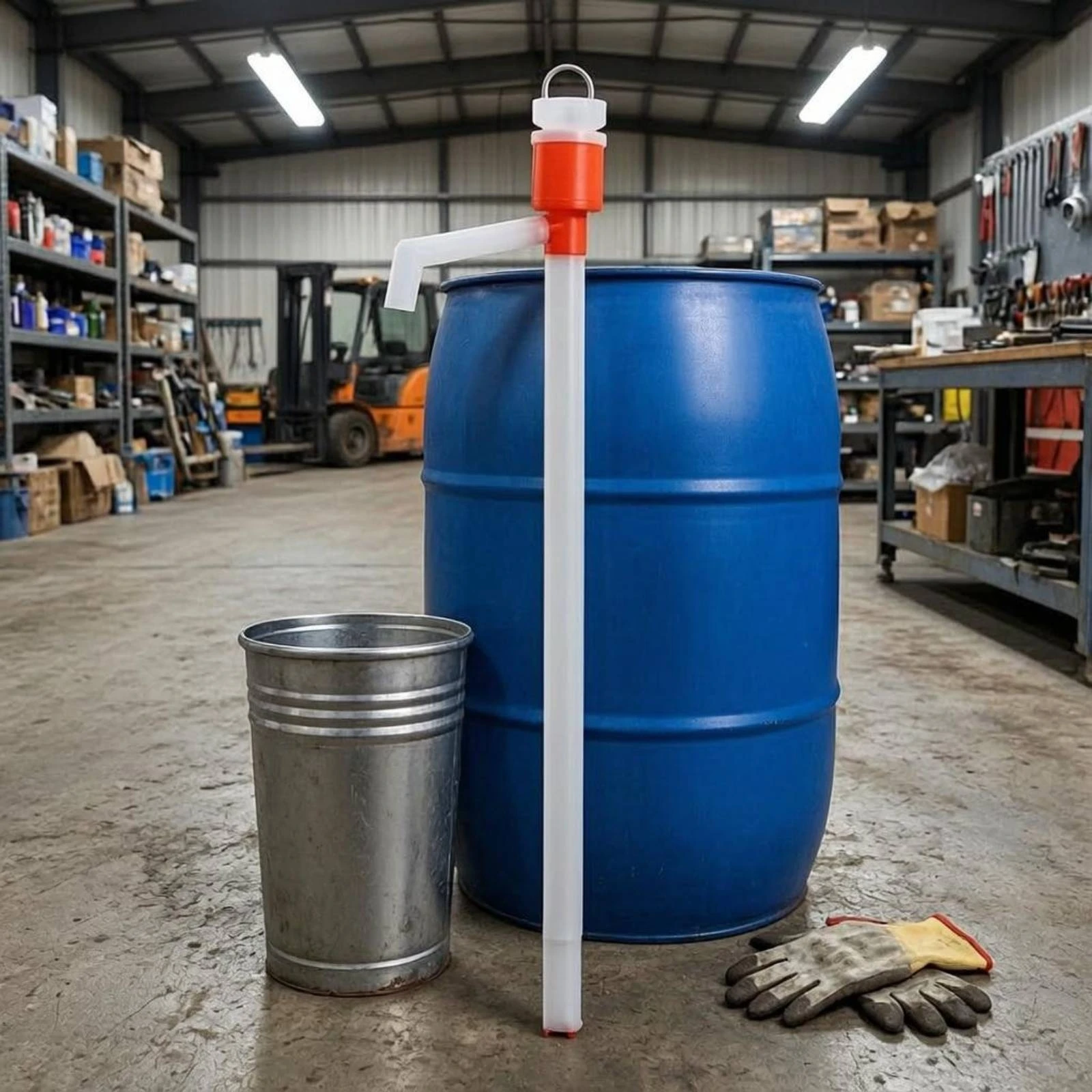 Manual Oil Pump Versatile Plastic Hand Siphon Pump 200L Drum Suction Pipe Comfortable Handle for Construction Site
Manual Oil Pump Versatile Plastic Hand Siphon Pump 200L Drum Suction Pipe Comfortable Handle for Construction Site