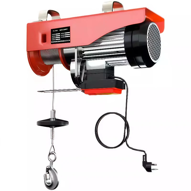 New 1 Ton 220V Explosion-Proof Remote Control 6m/min Fast Lift 30m Adjustable Mini Electric Hoist for Warehouse Cargo Lifting
New 1 Ton 220V Explosion-Proof Remote Control 6m/min Fast Lift 30m Adjustable Mini Electric Hoist for Warehouse Cargo Lifting