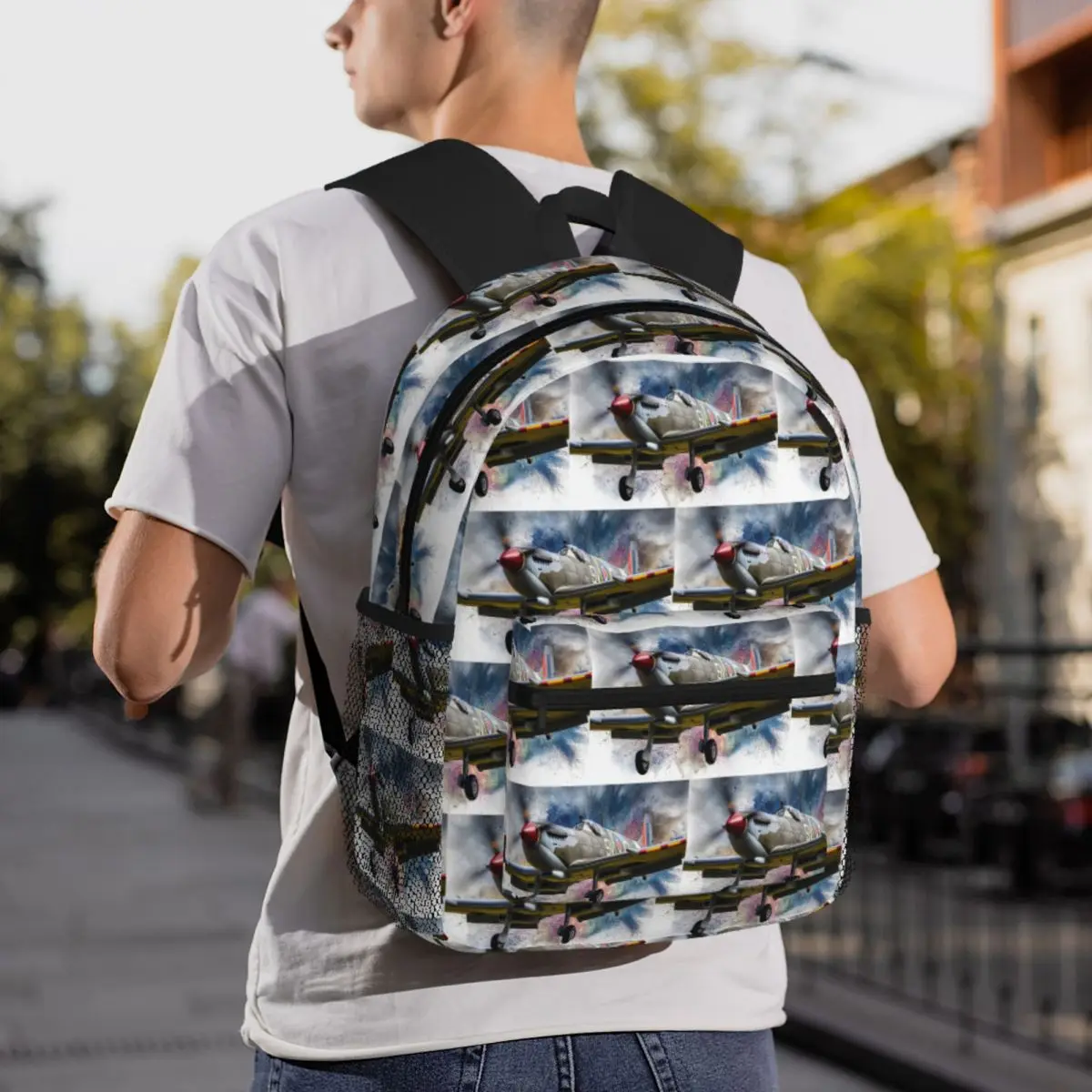 Supermarine Spitfire Fighter Pilot Aircraft Airplane Plane Backpack Daypack Kids BookBag School Bag Shoulder Bags for Men Women
Supermarine Spitfire Fighter Pilot Aircraft Airplane Plane Backpack Daypack Kids BookBag School Bag Shoulder Bags for Men Women