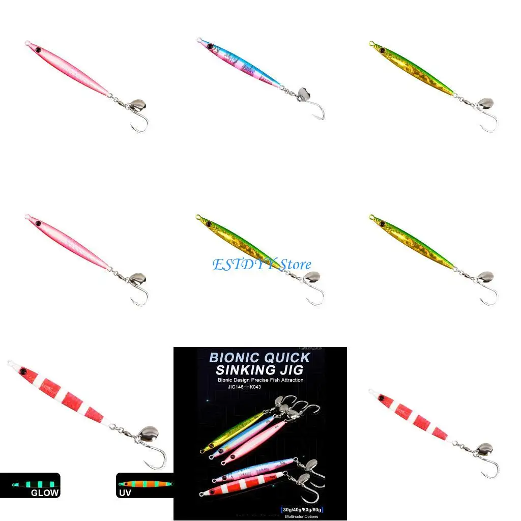 G6DE Luminously Fishing Baits Artificial Lures Long Casting Jigging Spoon Lures Swimbait Fishing Jigging Hook Spinner Baits
G6DE Luminously Fishing Baits Artificial Lures Long Casting Jigging Spoon Lures Swimbait Fishing Jigging Hook Spinner Baits