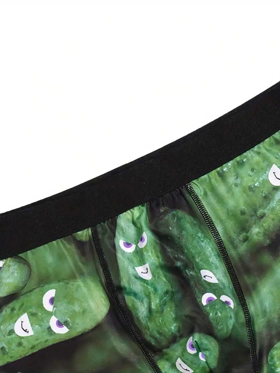 3 Pcs Cucumber Print Mens Boxer Shorts
3 Pcs Cucumber Print Mens Boxer Shorts