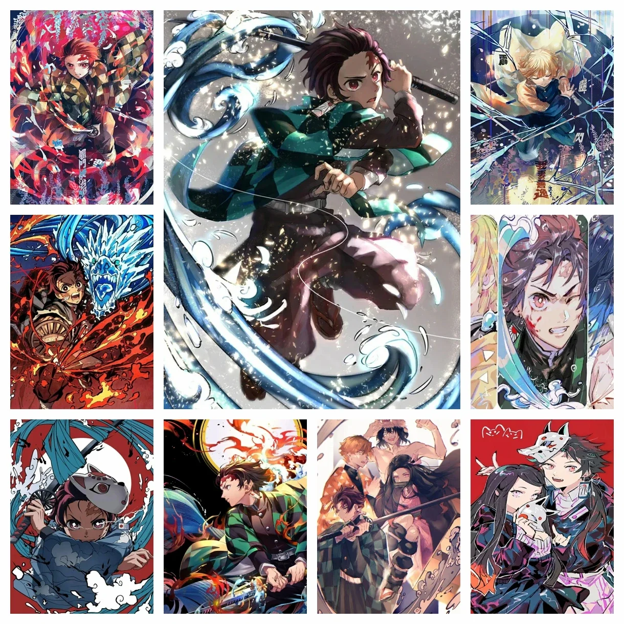 5D Diy Diamond Painting Anime Decorative D-Demon Slayer Embroidery Jewelry Cross Stitch Kit Home Decor Children's Gift Handmade
5D Diy Diamond Painting Anime Decorative D-Demon Slayer Embroidery Jewelry Cross Stitch Kit Home Decor Children's Gift Handmade