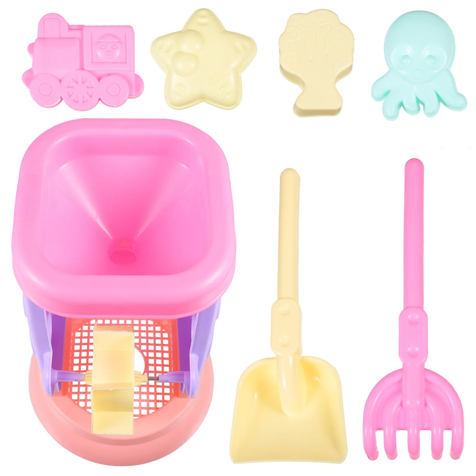 8Pcs Beach Sand Excavating Set Lightweight Portable Educational Playing Set for Kids Creativity and Social Skills
8Pcs Beach Sand Excavating Set Lightweight Portable Educational Playing Set for Kids Creativity and Social Skills