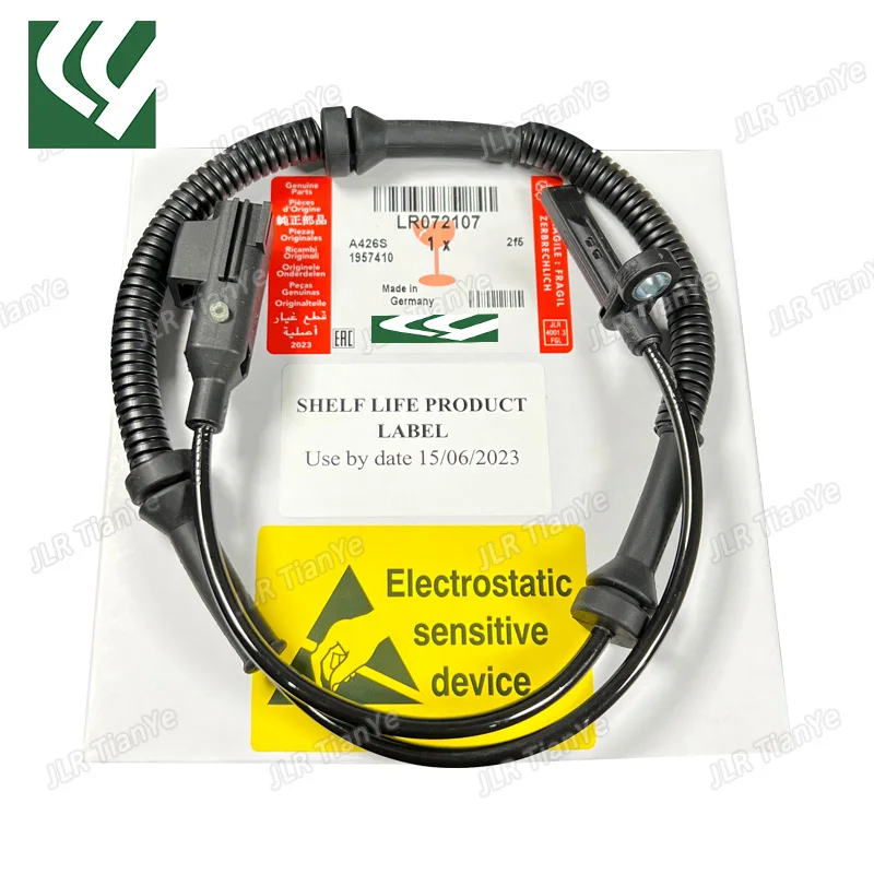 LR072107 LR062671 T4A1978 REAR ABS SENSOR FOR LAND RANGE ROVER EVOQUE DISCOVERY SPORT ANTI LOCK BRAKE WHEEL SPEED SENSORS
LR072107 LR062671 T4A1978 REAR ABS SENSOR FOR LAND RANGE ROVER EVOQUE DISCOVERY SPORT ANTI LOCK BRAKE WHEEL SPEED SENSORS