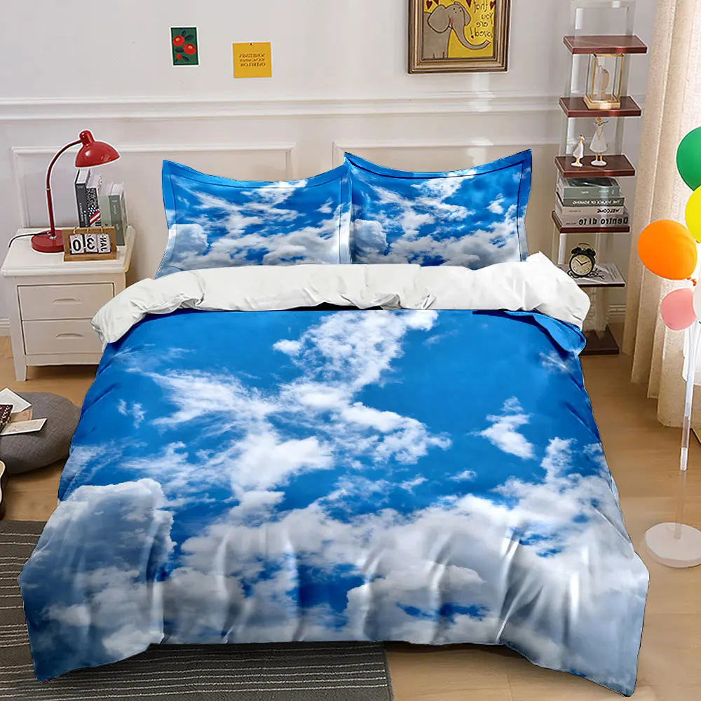 Layered white clouds in blue sky Printed Duvet Cover Set1 Duvet Cover+2 PillowcaseMulti Size Bedroom Bedding Decor
Layered white clouds in blue sky Printed Duvet Cover Set1 Duvet Cover+2 PillowcaseMulti Size Bedroom Bedding Decor