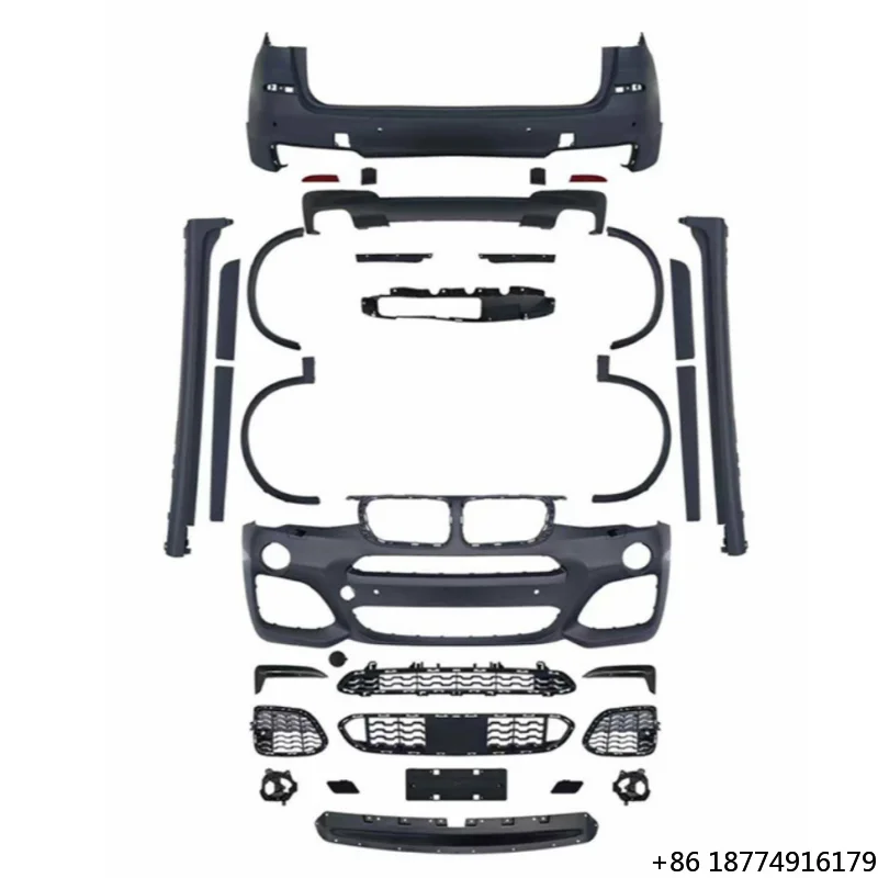 2026 Best Quality PP Material Bodykit F25 X3 MT Style Body Kit Car Bumpers Grille for X3-Series F25 2014-2017 Whole Body Kit
2026 Best Quality PP Material Bodykit F25 X3 MT Style Body Kit Car Bumpers Grille for X3-Series F25 2014-2017 Whole Body Kit