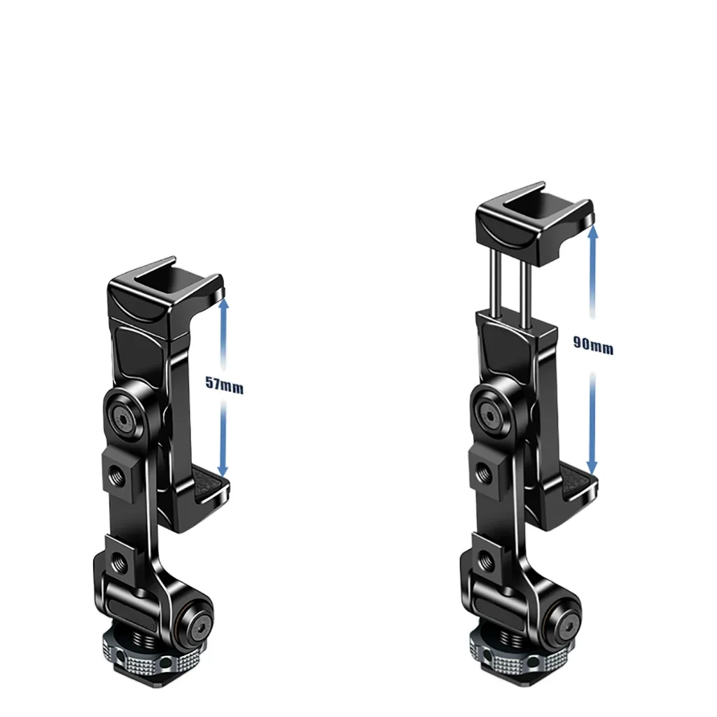 2026 Upgrade Aluminum Phone Tripod Mount Smartphone Holder Adapter w Arca Cold Shoe for iPhone 15 14 13 Samsung Phone Mic Light
2026 Upgrade Aluminum Phone Tripod Mount Smartphone Holder Adapter w Arca Cold Shoe for iPhone 15 14 13 Samsung Phone Mic Light
