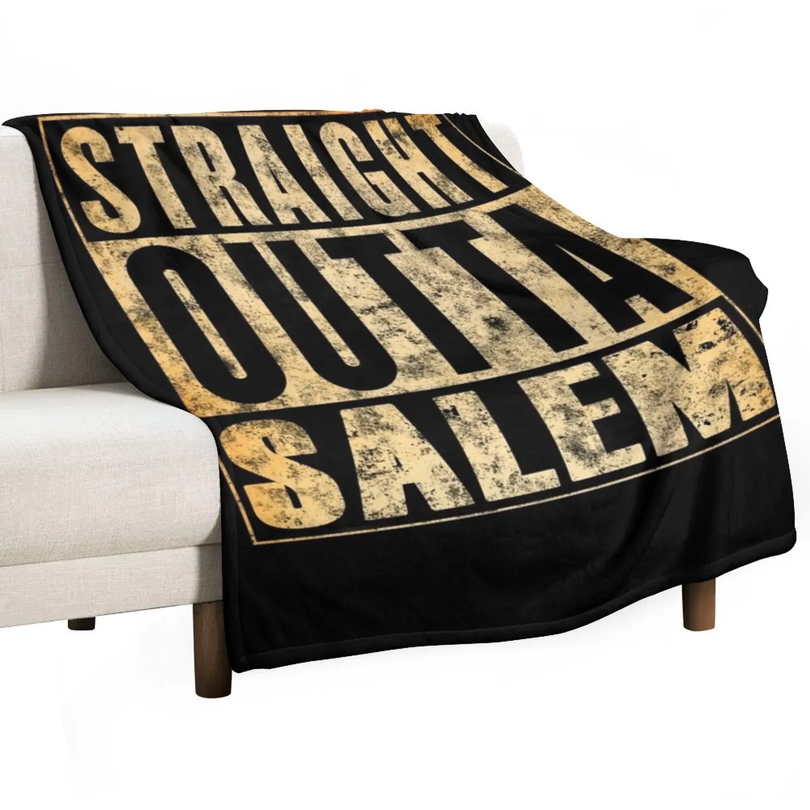 Straight Outta Salem Throw Blanket Portable Lightweight Blanket for Travel Camping
Straight Outta Salem Throw Blanket Portable Lightweight Blanket for Travel Camping