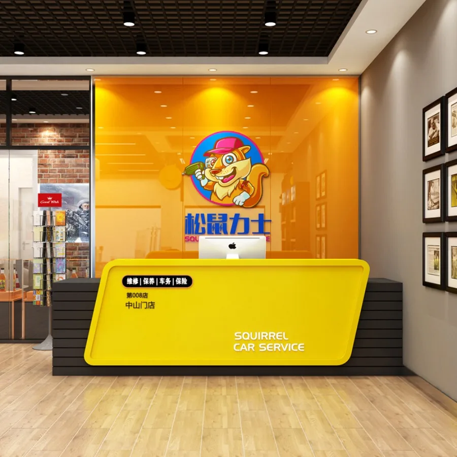 Multifunctional Atmospheric Reception Desk Load-bearing Reception Desks Nordic Reinforced Office Furniture Mesa De Recepção LJ40
Multifunctional Atmospheric Reception Desk Load-bearing Reception Desks Nordic Reinforced Office Furniture Mesa De Recepção LJ40