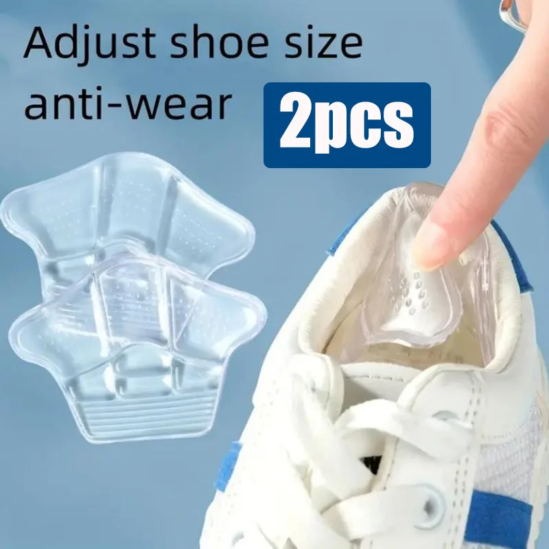 2Pcs Silicone Heel Stickers Heel Protectors Sneaker Adjustable Size Insoles Anti-wear Feet Shoe Pads High Heel Cushion Inserts
2Pcs Silicone Heel Stickers Heel Protectors Sneaker Adjustable Size Insoles Anti-wear Feet Shoe Pads High Heel Cushion Inserts