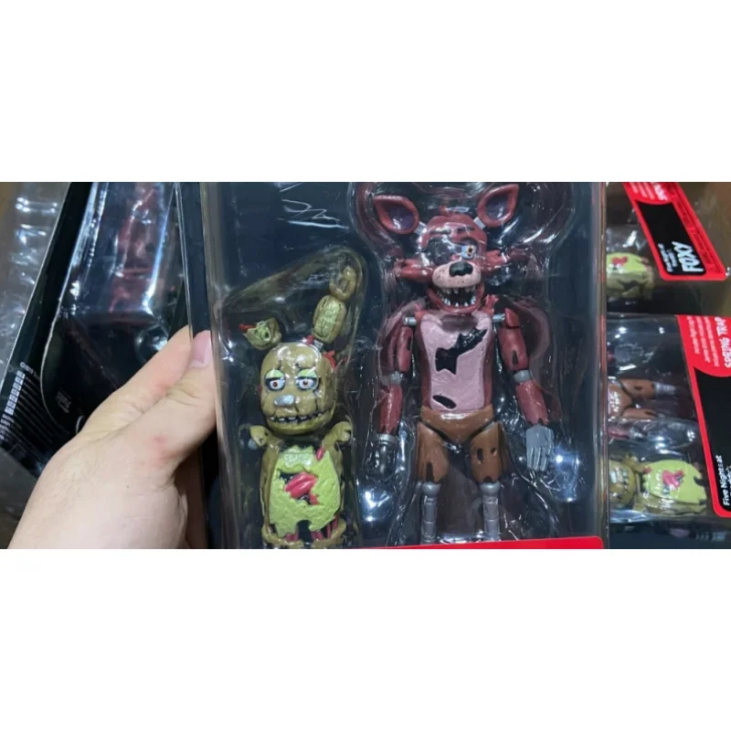 Фигурка Foxy Bear: Фо́кси, Бонни, Чика, Спринг Трап — подвижная модель с шарнирами, в коробке
Фигурка Foxy Bear: Фо́кси, Бонни, Чика, Спринг Трап — подвижная модель с шарнирами, в коробке