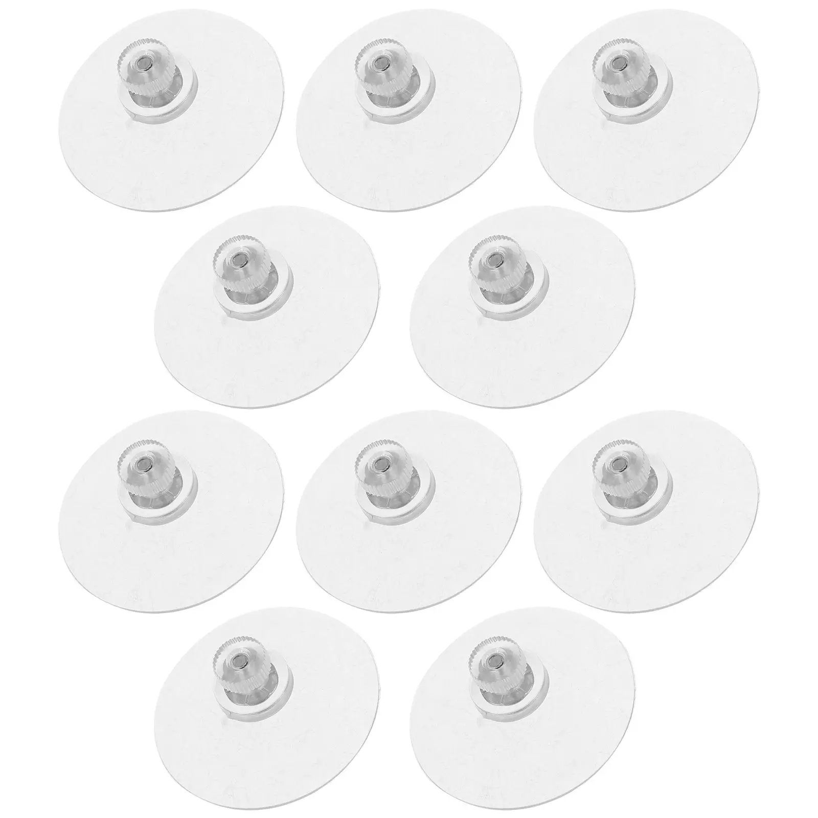 10pcs Suction Cups 32mm PVC Removable Hangers Clear Threaded Multipurpose Strong Adhesive Hooks Non-Porous Surfaces Easy
10pcs Suction Cups 32mm PVC Removable Hangers Clear Threaded Multipurpose Strong Adhesive Hooks Non-Porous Surfaces Easy
