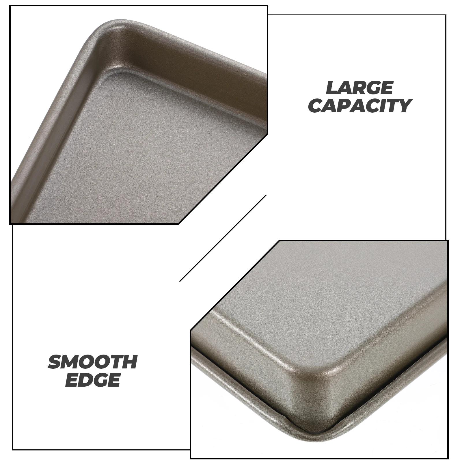 Golden 12 Inch Rectangular Carbon Steel Baking Pan Pizza Tray Oven Bakeware Home Baking Tool Kitchen Accessories
Golden 12 Inch Rectangular Carbon Steel Baking Pan Pizza Tray Oven Bakeware Home Baking Tool Kitchen Accessories