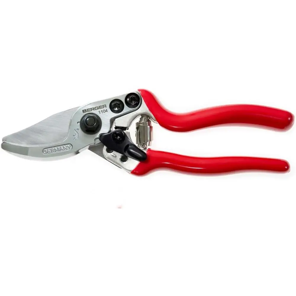 Compact Garden Pruners with 15° Angled Cutting, Ergonomic Handles, Replaceable Blades - Model 1104
Compact Garden Pruners with 15° Angled Cutting, Ergonomic Handles, Replaceable Blades - Model 1104