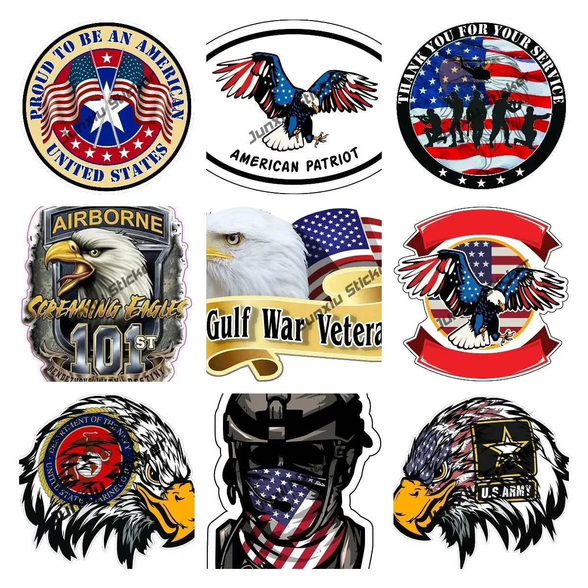 American Pride Series Gulf War Veteran Bald Eagle Decal Patriotic American Army Bald Eagle Bumper Sticker Federal Eagle Sticker
American Pride Series Gulf War Veteran Bald Eagle Decal Patriotic American Army Bald Eagle Bumper Sticker Federal Eagle Sticker