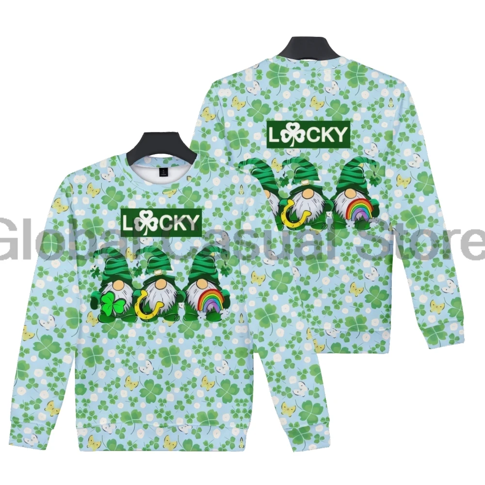 St.Patrick's Day Sweatshirt Fashion Casual Sweatshirt Long-Sleeved Crewneck Pullover Man/Woman Streetwear Fashion Pullover
St.Patrick's Day Sweatshirt Fashion Casual Sweatshirt Long-Sleeved Crewneck Pullover Man/Woman Streetwear Fashion Pullover