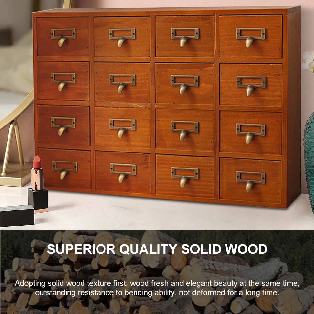 Desk Drawer Organizer Multifunction Traditional Apothecary Cabinet Rustic Wood Desk Drawer for Home Office Bedroom Decoration
Desk Drawer Organizer Multifunction Traditional Apothecary Cabinet Rustic Wood Desk Drawer for Home Office Bedroom Decoration