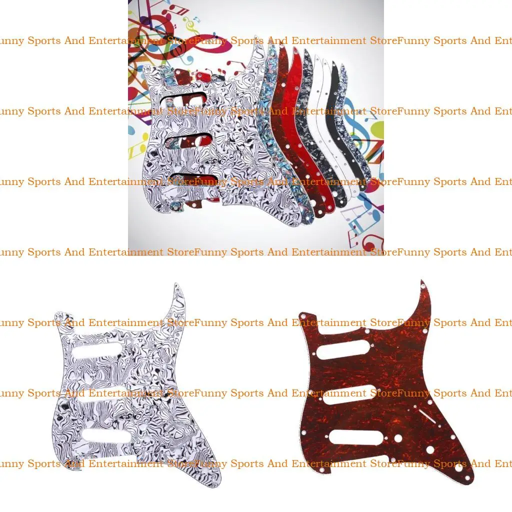 C4DE 11 Holes Electric Guitar Pickguard Scratch Plate Pick Guards for Guitars
C4DE 11 Holes Electric Guitar Pickguard Scratch Plate Pick Guards for Guitars