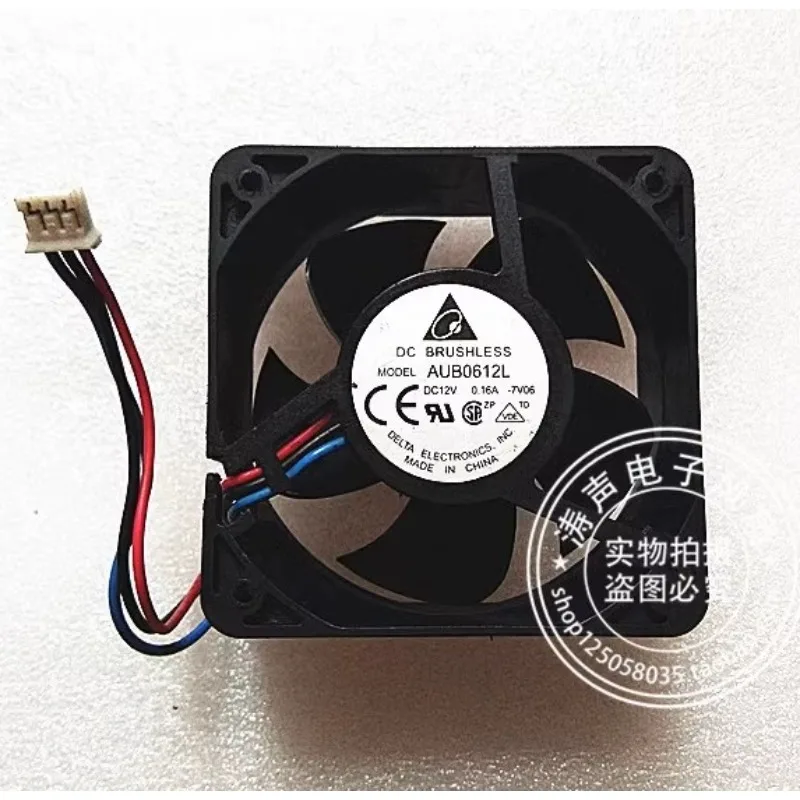 New CPU Cooler Fan for Original Delta AUB0612L DC12V 0.16A 6025 6CM Chassis Power Supply Silent Cooling Fan 60*60*25MM
New CPU Cooler Fan for Original Delta AUB0612L DC12V 0.16A 6025 6CM Chassis Power Supply Silent Cooling Fan 60*60*25MM