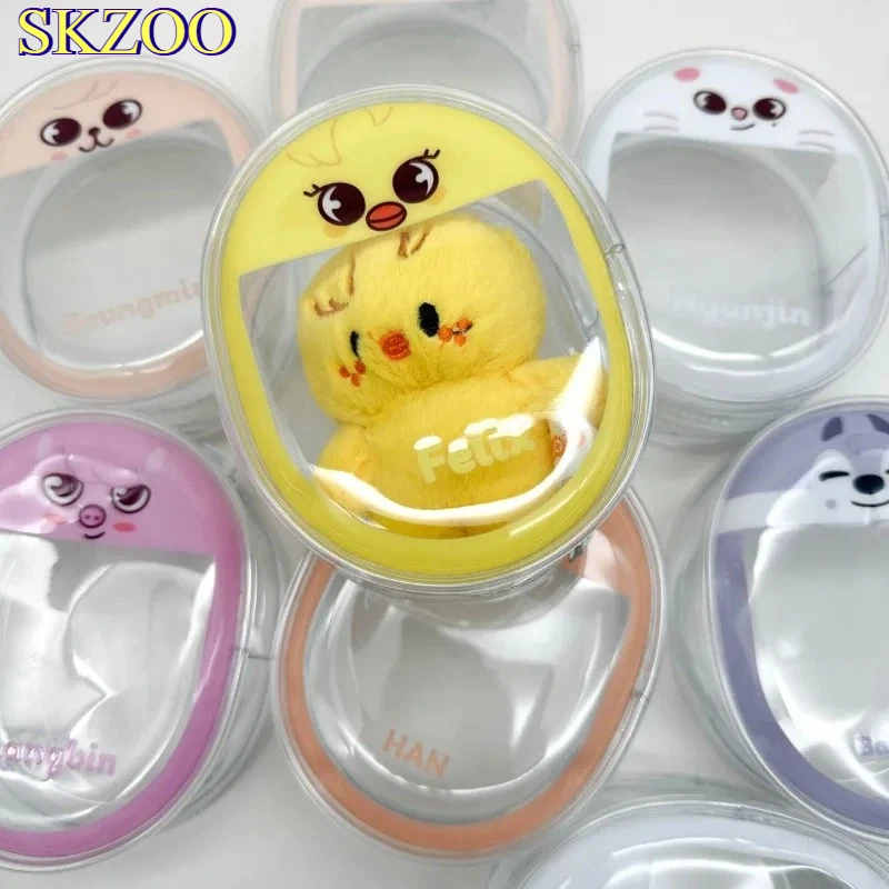 SKZOO doll display bag, original design, cute baby bag, zipper baby bag, pvc bar, storage for idol merchandise gifts 
SKZOO doll display bag, original design, cute baby bag, zipper baby bag, pvc bar, storage for idol merchandise gifts