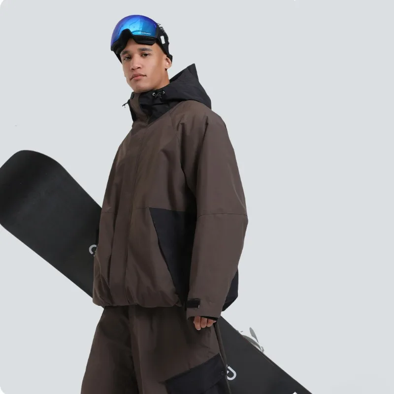 Oversize Windproof Waterproof Snowboard Clothing Man Simple Snow Jacket Winter Coat Female Warm Snowboard Wear Winter Outdoor
Oversize Windproof Waterproof Snowboard Clothing Man Simple Snow Jacket Winter Coat Female Warm Snowboard Wear Winter Outdoor