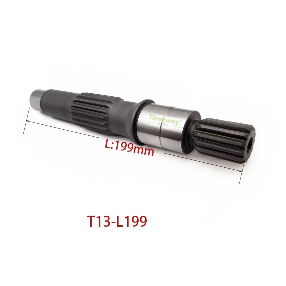 Hydraulic Pump Repair Kits A10VO45 A10VSO45 Pump Drive Shaft for Axial Piston Pump Spare Part Pump Shaft T13X L199 T15×L204
Hydraulic Pump Repair Kits A10VO45 A10VSO45 Pump Drive Shaft for Axial Piston Pump Spare Part Pump Shaft T13X L199 T15×L204