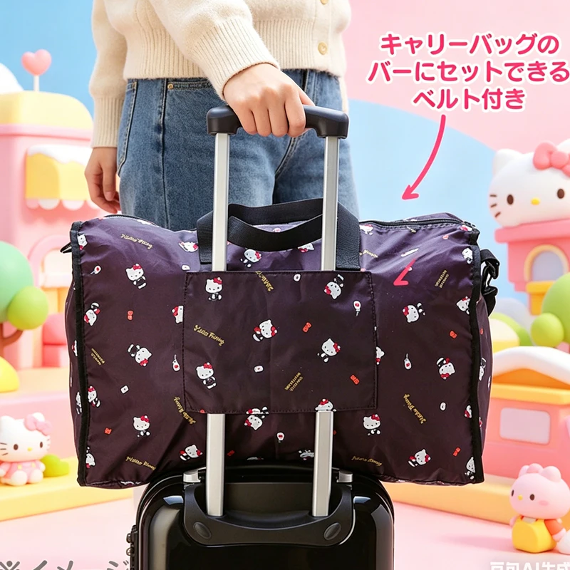 Hello Kittys Travel Bag Cute Short-Distance Travel Bag Kawaii Cartoon Kuromi Large Capacity Foldable Luggage Bag Bags for Woman
Hello Kittys Travel Bag Cute Short-Distance Travel Bag Kawaii Cartoon Kuromi Large Capacity Foldable Luggage Bag Bags for Woman