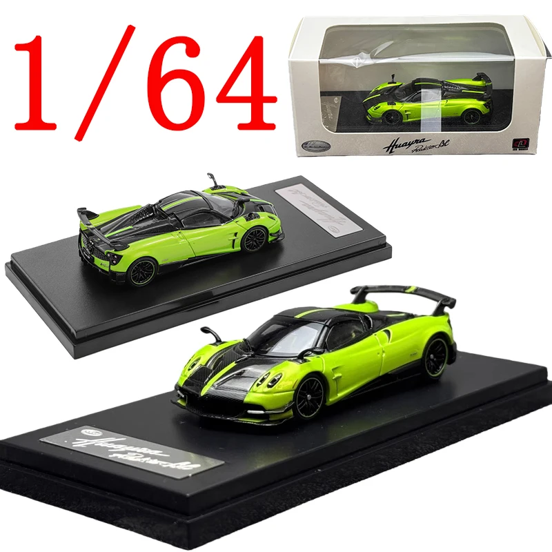 LCD Diecast 1/64 Scale Pagani Alloy Model Cars Pagani Huayra BC Green Play Vehicles Toys for Boys Gift Original Box
LCD Diecast 1/64 Scale Pagani Alloy Model Cars Pagani Huayra BC Green Play Vehicles Toys for Boys Gift Original Box
