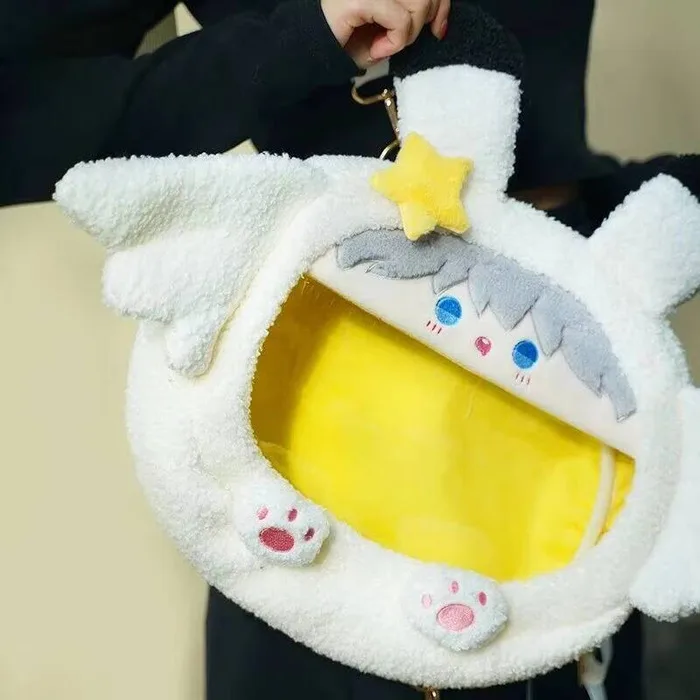 Love And Deepspace Cosplay Zayne Xavier Plush Big Mouth Transparent Campus Zipper Backpack Shoulder Bag
Love And Deepspace Cosplay Zayne Xavier Plush Big Mouth Transparent Campus Zipper Backpack Shoulder Bag