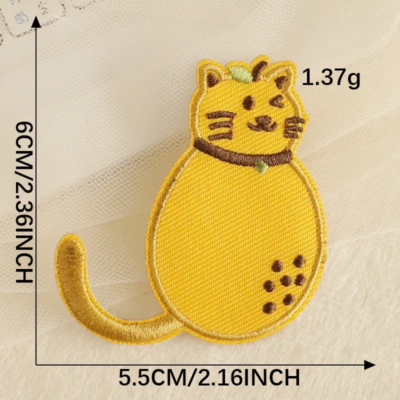 Cartoon Animals Cute Little Cat Self-adhesive Iron On Embroidered Patch DIY Clothing Bags Dress Shoes Jackets T-shirt Jeans Hats
Cartoon Animals Cute Little Cat Self-adhesive Iron On Embroidered Patch DIY Clothing Bags Dress Shoes Jackets T-shirt Jeans Hats