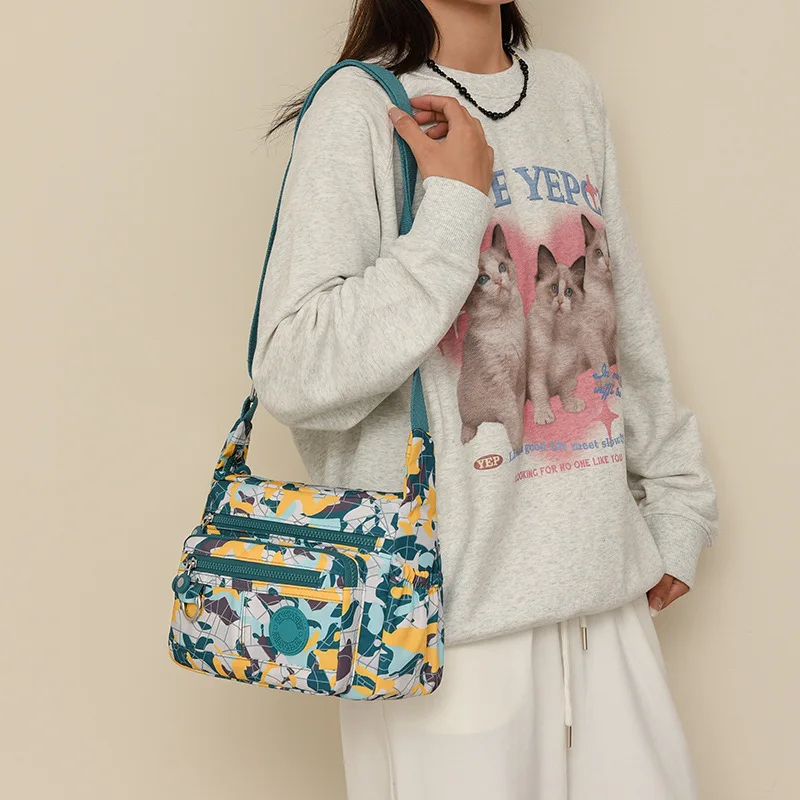 Multi-pockets Shoulder Bags Crossbody Bag for Women Messenger Bags Waterproof Nylon Large Capacity Ladies Travel Handbag
Multi-pockets Shoulder Bags Crossbody Bag for Women Messenger Bags Waterproof Nylon Large Capacity Ladies Travel Handbag
