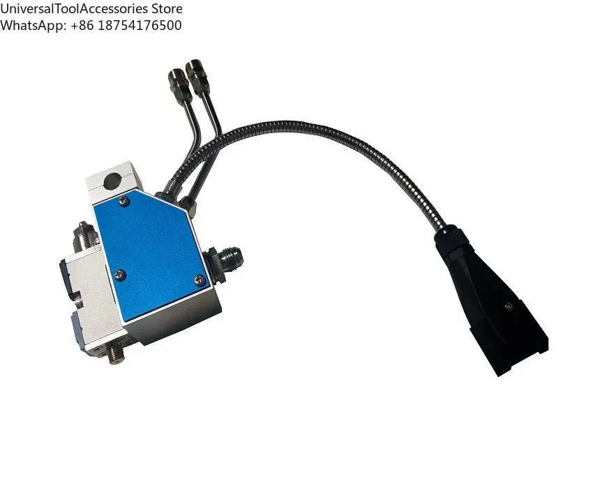 Automatic Nozzles for Hot Melt Machine 2-Dot Glue Application Width Adjustable Slot Scrape Coating Replacement Part for Adhesive