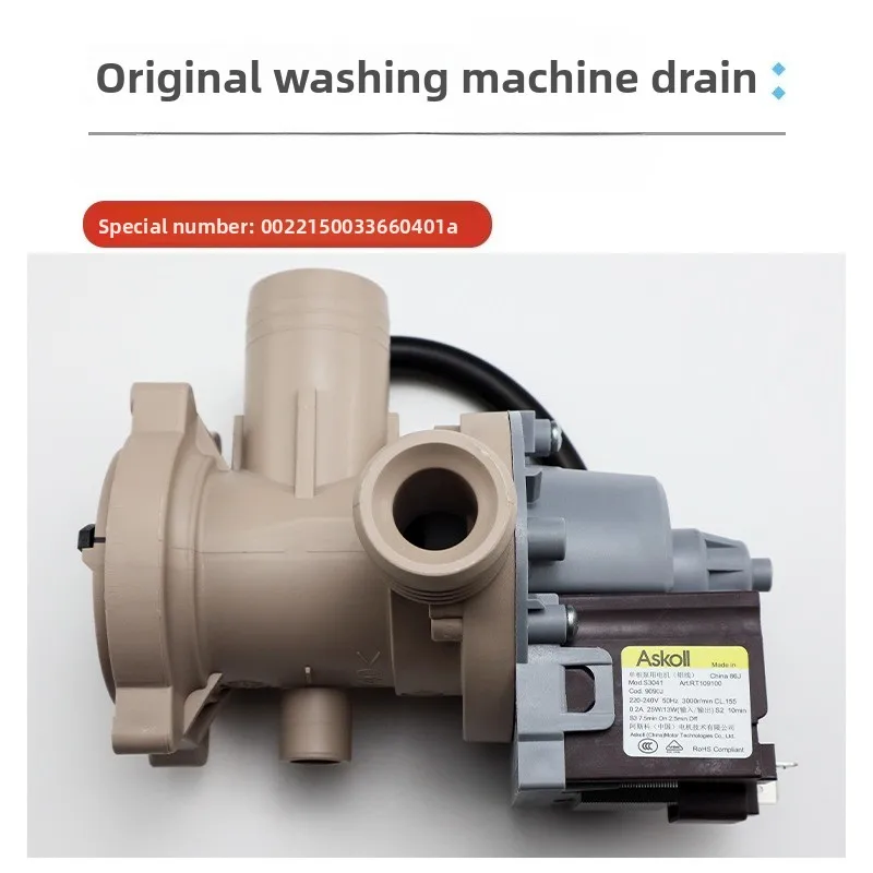 Подходит для сливного насосного клапана стиральной машины Haier XQG70-1000J/1011.
Подходит для сливного насосного клапана стиральной машины Haier XQG70-1000J/1011.
