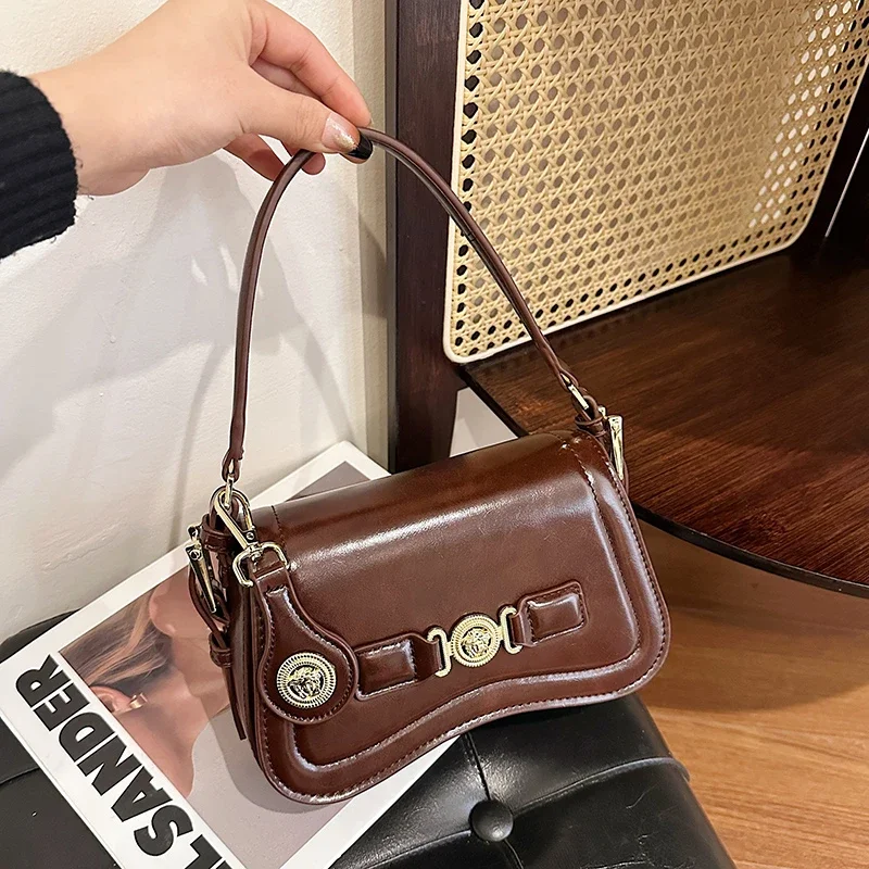 Stylish Ladies Crossbody Bag Leather Shoulder Handbag Women's Tote Purse Luxury Designer Classic
Stylish Ladies Crossbody Bag Leather Shoulder Handbag Women's Tote Purse Luxury Designer Classic