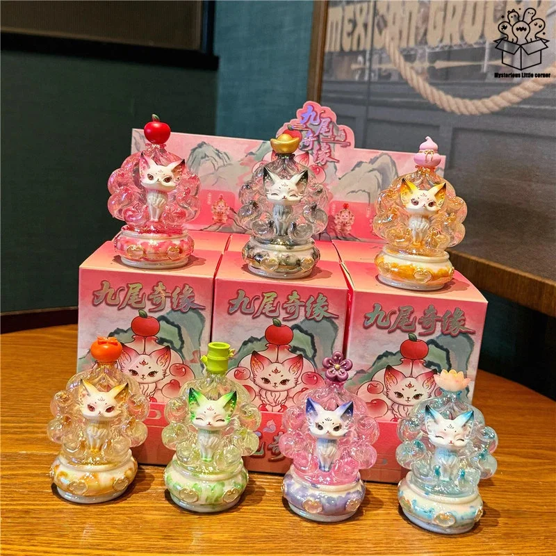 Nine Tailed Fox Creative Blind Box Aromatherapy Glowing Night Light Chinese Style Translucent Desktop Ornament Home Decoration
Nine Tailed Fox Creative Blind Box Aromatherapy Glowing Night Light Chinese Style Translucent Desktop Ornament Home Decoration