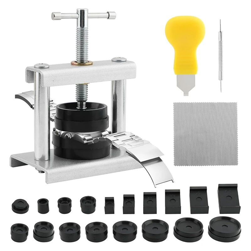 A19F-Watch Pressing Tool Set, Watch Battery Replacement, Watch Opener Disassembly, Watch Repair Kit With Pry Opening
A19F-Watch Pressing Tool Set, Watch Battery Replacement, Watch Opener Disassembly, Watch Repair Kit With Pry Opening