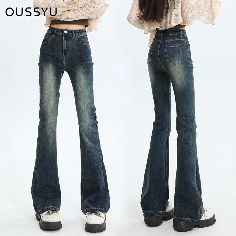 Y2k Flare Jeans Women Korean 2023 New Slimming High-Rise Versatile Stretch High Waist Horseshoe Pants Retro Blue Trousers
Y2k Flare Jeans Women Korean 2023 New Slimming High-Rise Versatile Stretch High Waist Horseshoe Pants Retro Blue Trousers