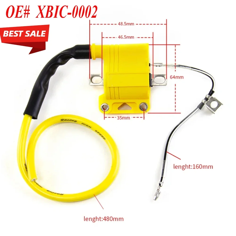 Universal Ignition Coil For NIBBI Motorcycle Dirt Bike ATV Scooter 2T 4T Engine Ignition System Moped Off-road Kymco Racing
Universal Ignition Coil For NIBBI Motorcycle Dirt Bike ATV Scooter 2T 4T Engine Ignition System Moped Off-road Kymco Racing