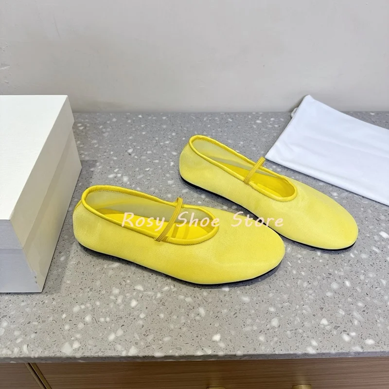 Spring Autumn Mesh Ballet Flat Shoes Women's Daily Casual Lightweight Breathable Shoes Round Toe Elastic Band Comfort Loafers
Spring Autumn Mesh Ballet Flat Shoes Women's Daily Casual Lightweight Breathable Shoes Round Toe Elastic Band Comfort Loafers