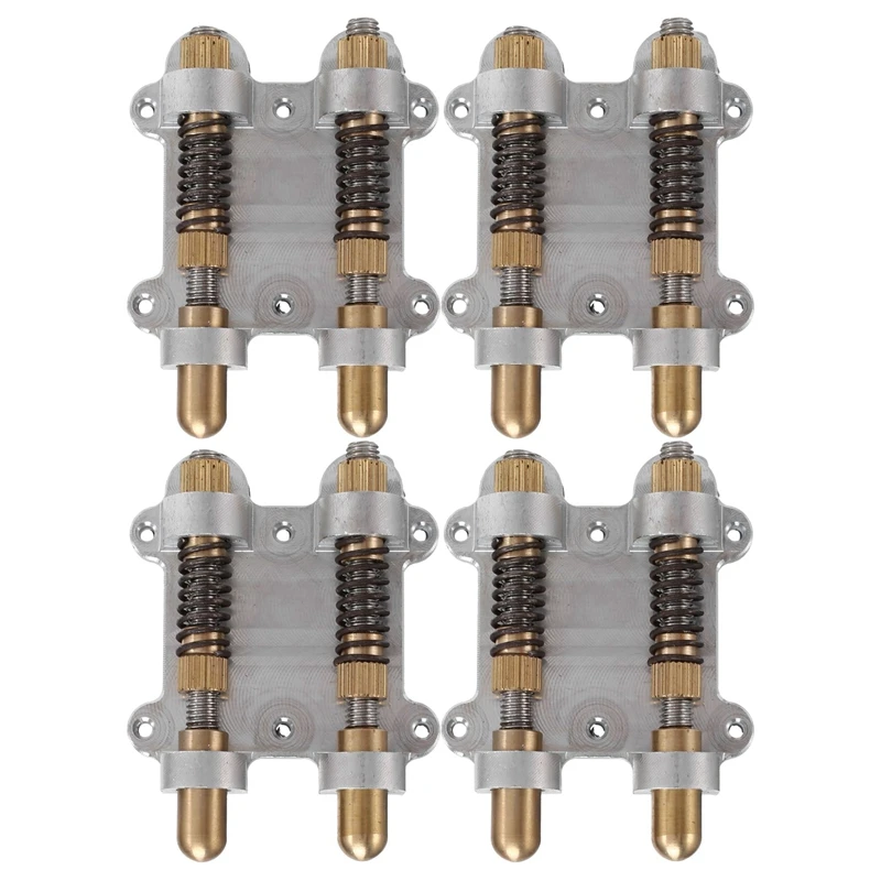 4X Guitar Brass Double Tremolo Bridge Stabilizer Stopper Stabilizing Device Arming Adjuster Tremsetter ESP Style
4X Guitar Brass Double Tremolo Bridge Stabilizer Stopper Stabilizing Device Arming Adjuster Tremsetter ESP Style