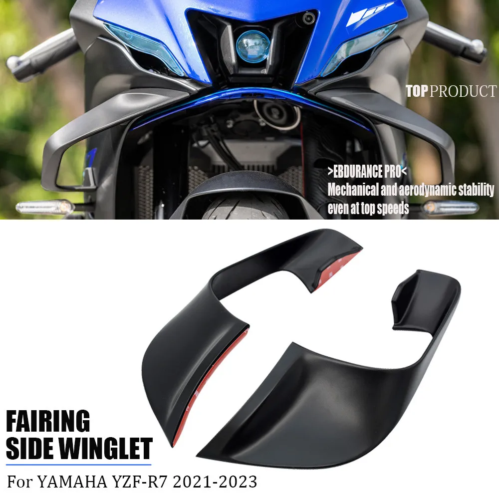 Motorcycle fixed wing cover, For Yamaha YZF-R7 YZFR7 2021 2022 2023 aerodynamic frame, YZF R7 new wing air guide spoiler aileron
Motorcycle fixed wing cover, For Yamaha YZF-R7 YZFR7 2021 2022 2023 aerodynamic frame, YZF R7 new wing air guide spoiler aileron