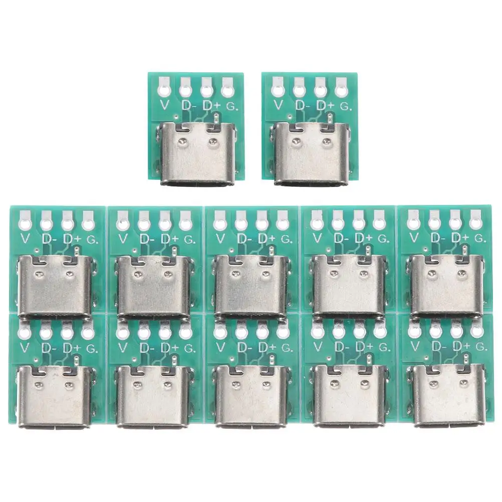 12 Pcs Converter USB Connector Board Breakout DIY 3.1 Serial Female Data Line Cable Transmission
12 Pcs Converter USB Connector Board Breakout DIY 3.1 Serial Female Data Line Cable Transmission