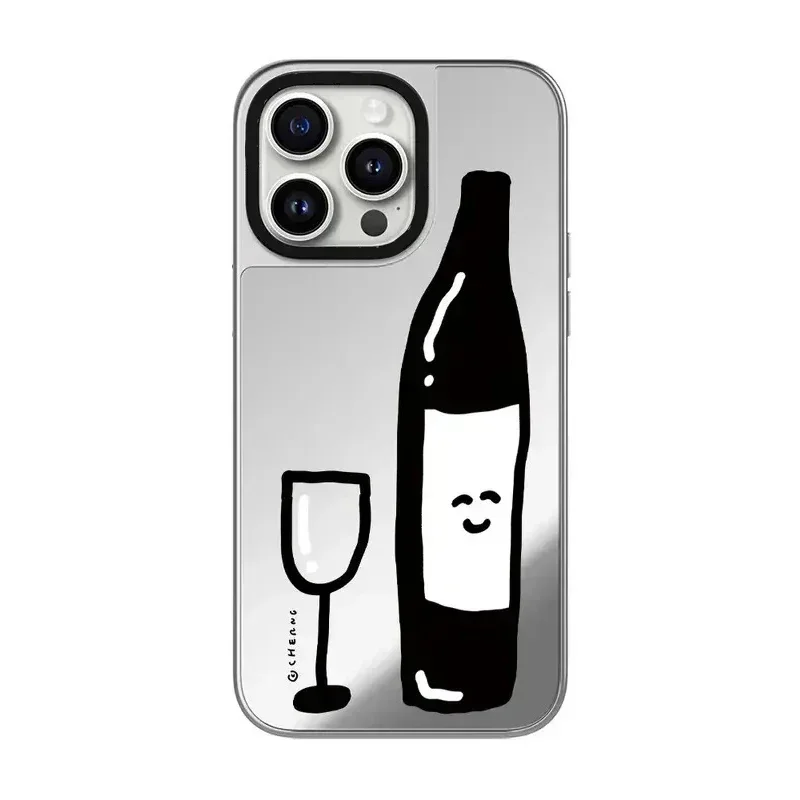Creative Cartoon Wine Bottle IPhone 12 13 14 15 Pro Max Mirror Surface MagSafe Case Cover Shell
Creative Cartoon Wine Bottle IPhone 12 13 14 15 Pro Max Mirror Surface MagSafe Case Cover Shell