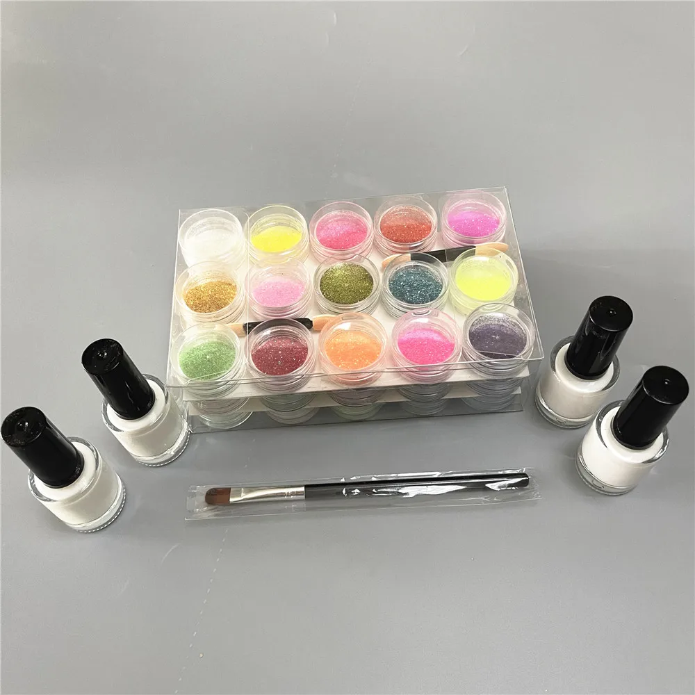 45 Colors Glitter Powder Colorful 4 Glues Brushes for Temporary Tattoo Kids Face Body Diy Nail Polish Nails Decoration ART
45 Colors Glitter Powder Colorful 4 Glues Brushes for Temporary Tattoo Kids Face Body Diy Nail Polish Nails Decoration ART