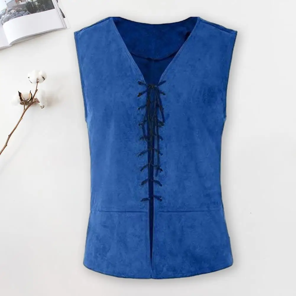 Versatile Tank Top Vintage Pirate Vest for Men Lace Up Sleeveless Tank Top for Cosplay Halloween Party Role Play Men Vest
Versatile Tank Top Vintage Pirate Vest for Men Lace Up Sleeveless Tank Top for Cosplay Halloween Party Role Play Men Vest