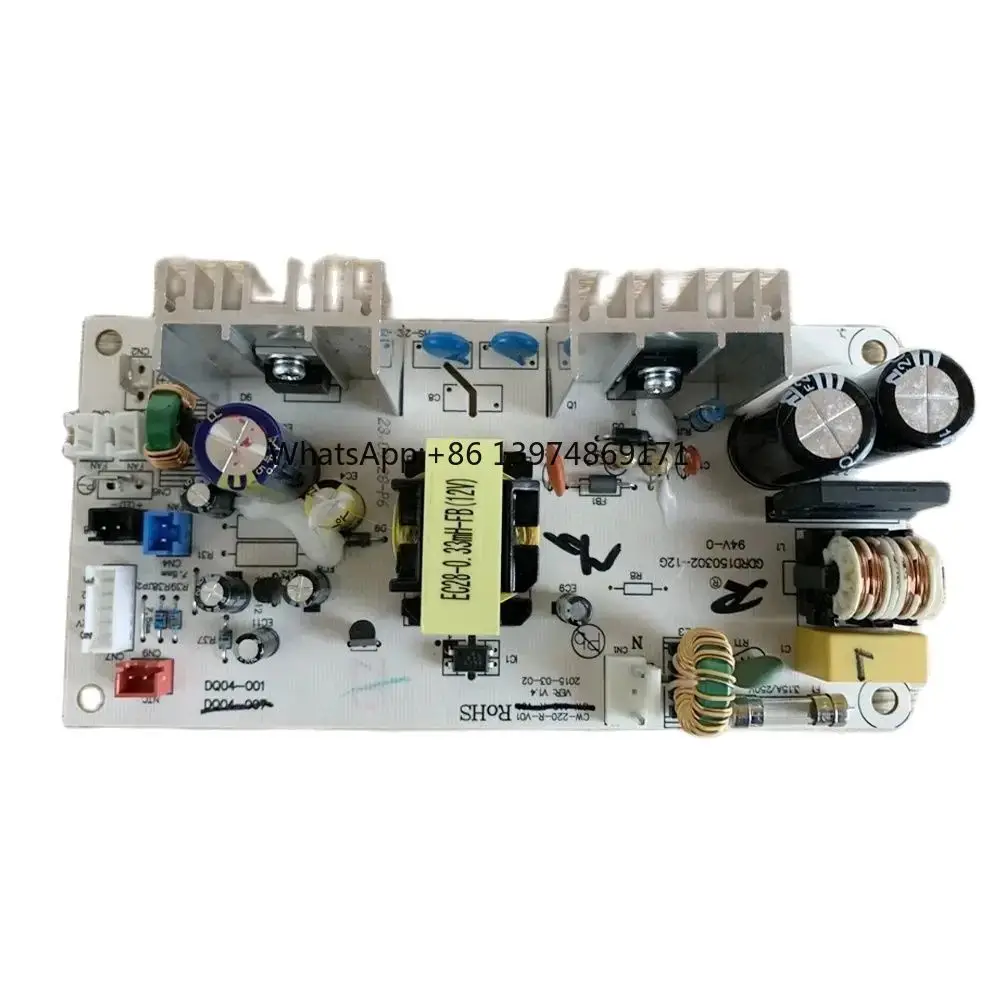 New Version For Wine Cooler Frige Motherboard Power Supply Board DQ04-001 CW-220-R-V01
New Version For Wine Cooler Frige Motherboard Power Supply Board DQ04-001 CW-220-R-V01