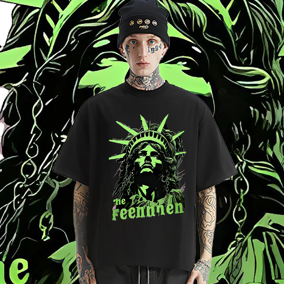 Green Freedomwoman Tshirt Loose Round Neck Tops Vintage Men Woman T Shirt Graphic Printing Clothes Streetwear Oversize Tee
Green Freedomwoman Tshirt Loose Round Neck Tops Vintage Men Woman T Shirt Graphic Printing Clothes Streetwear Oversize Tee