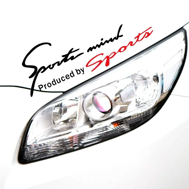 Car Letter Stickers Sports Mind Produced By Sport Decoration Car Eyelids Decal Automobile Bonnet Fashion Styling
Car Letter Stickers Sports Mind Produced By Sport Decoration Car Eyelids Decal Automobile Bonnet Fashion Styling